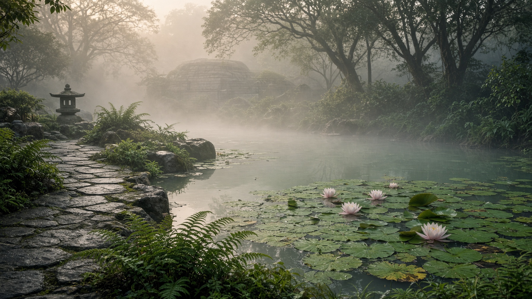 睡蓮池